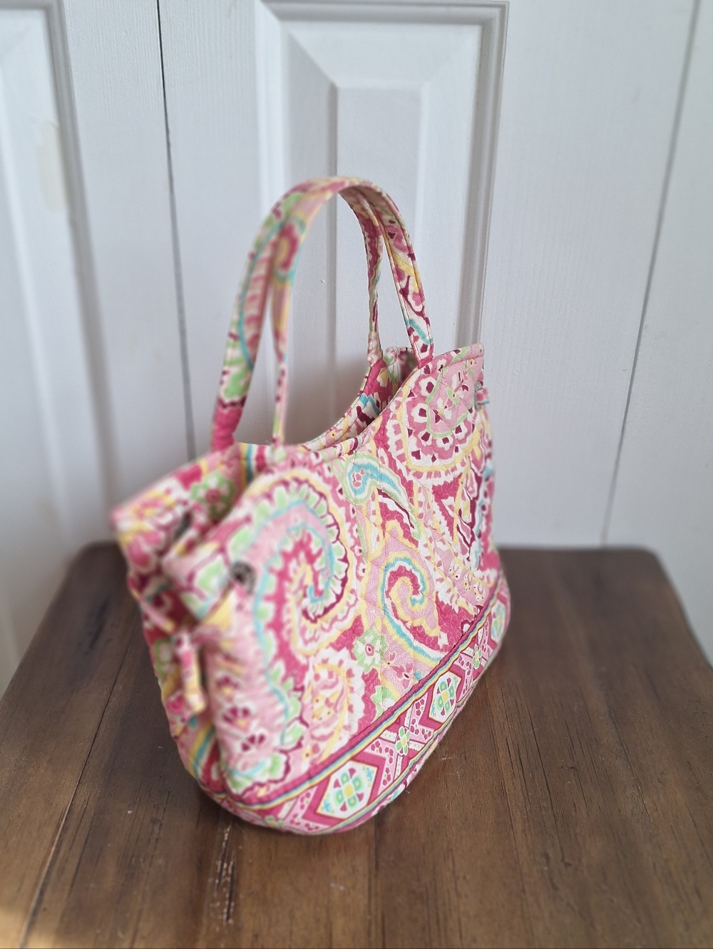 Vera Bradley Capri Melon Sherry Tote, Wallet & Eyeglass Case Set​ - Picture 2 of 13